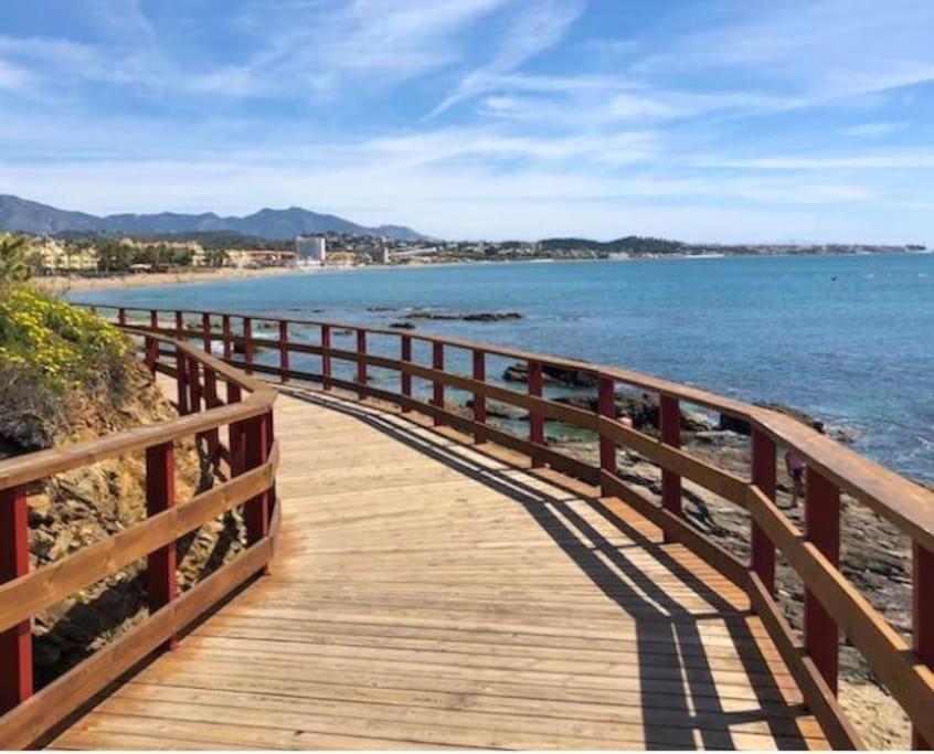 Prachtig Appartement Met Zeezicht In Estepona Costa Del Sol Exteriör bild