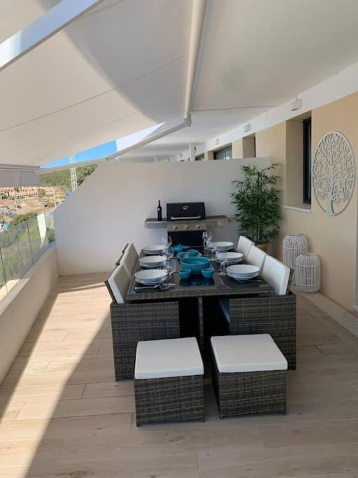 Prachtig Appartement Met Zeezicht In Estepona Costa Del Sol Exteriör bild